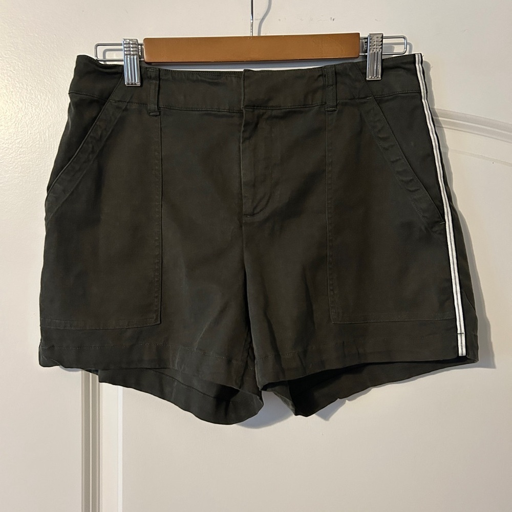 Pure Navy Women's Dark Green Shorts Size 10